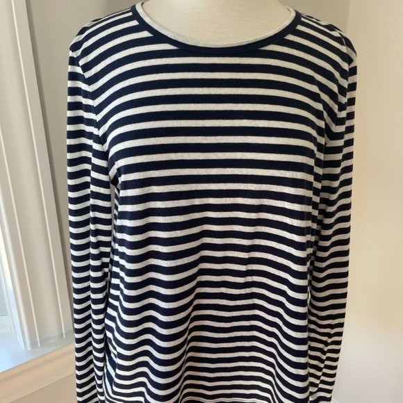 NWT Striped Open Back Top size xl - Picture 1 of 5